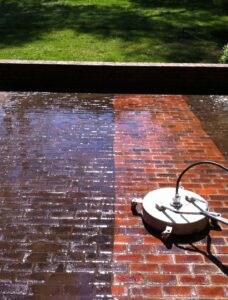 Brick Patio Cleaning