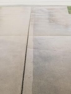 Driveway Cleaning Before and After