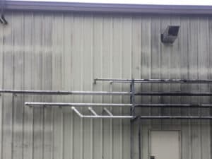 Industrial Cleaning Metal Siding